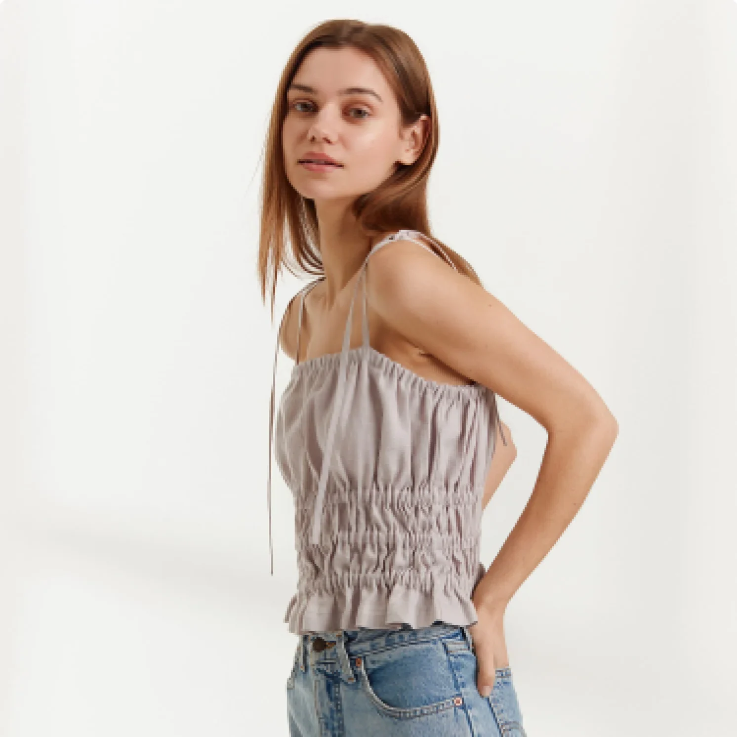 Alternative view of MARINA - Strap Top